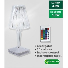 lampara de mesa led rgb 1.5w zld-02