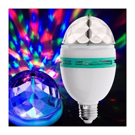 lampara e27 rgb 3w vl-001