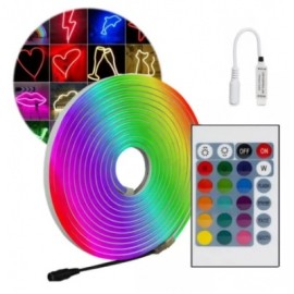 tira led neon rgb 5 metros